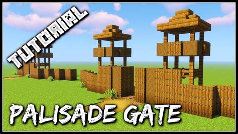 minecraft pallisade